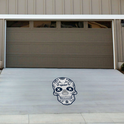 Xavier Musketeers:  2022 Outdoor Skull        - Officially Licensed NCAA    Outdoor Graphic