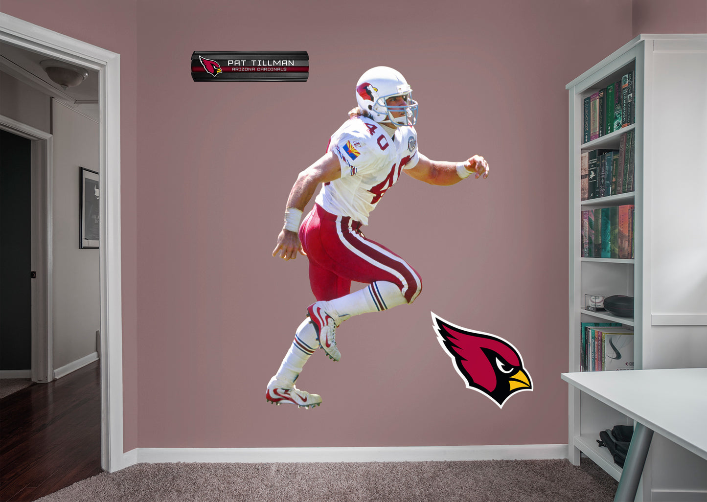 Arizona Cardinals: Pat Tillman 2021 Legend        - Officially Licensed NFL Removable Wall   Adhesive Decal
