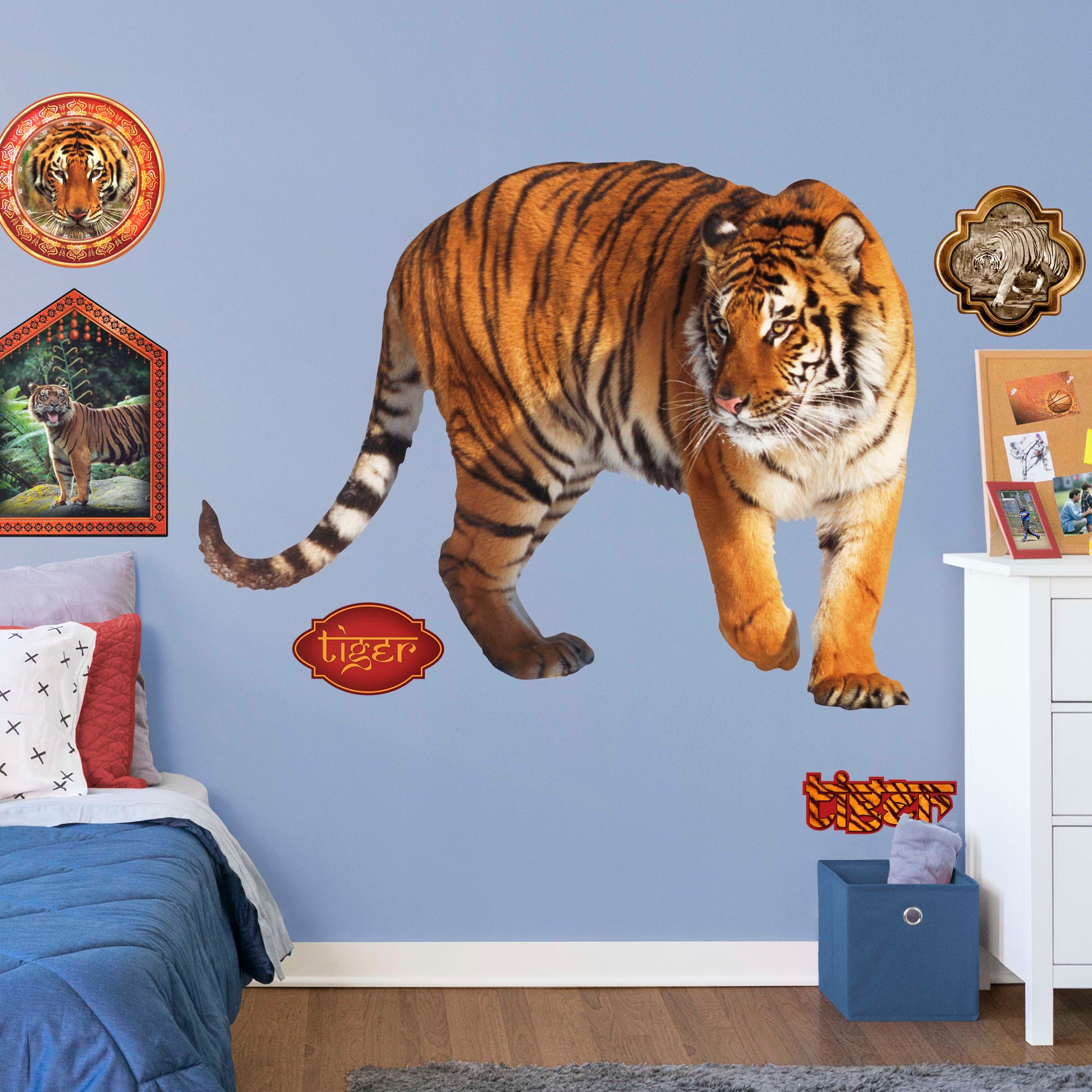 Life-Size Animal + 7 Licensed Decals (69"W x 53"H)