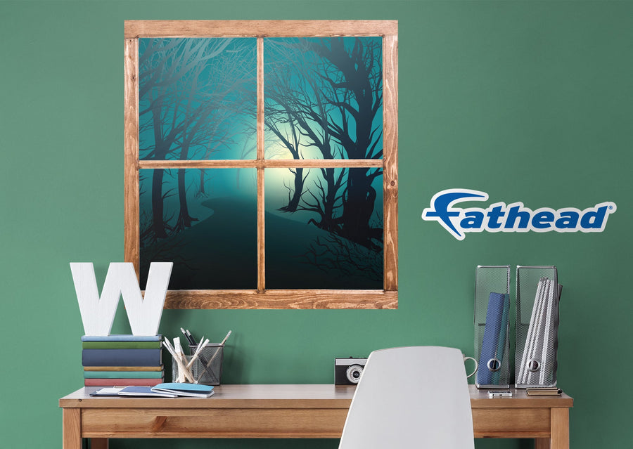 Halloween:  Road Icon Instant Windows        -   Removable     Adhesive Decal