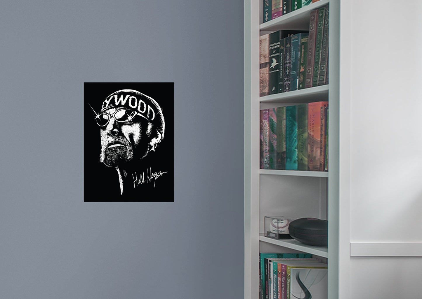 Hulk Hogan  Hollywood Mural        - Officially Licensed WWE Removable Wall   Adhesive Decal