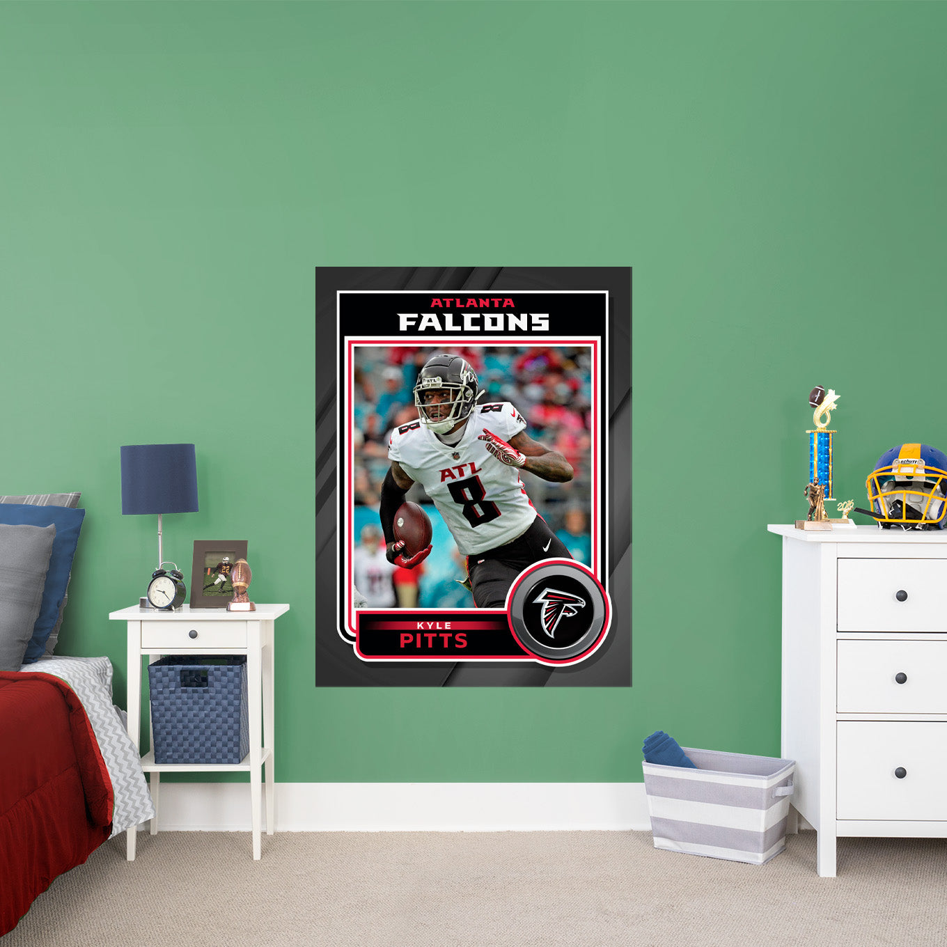 Atlanta Falcons: Kyle Pitts 2022 - Officially Licensed NFL Outdoor Graphic