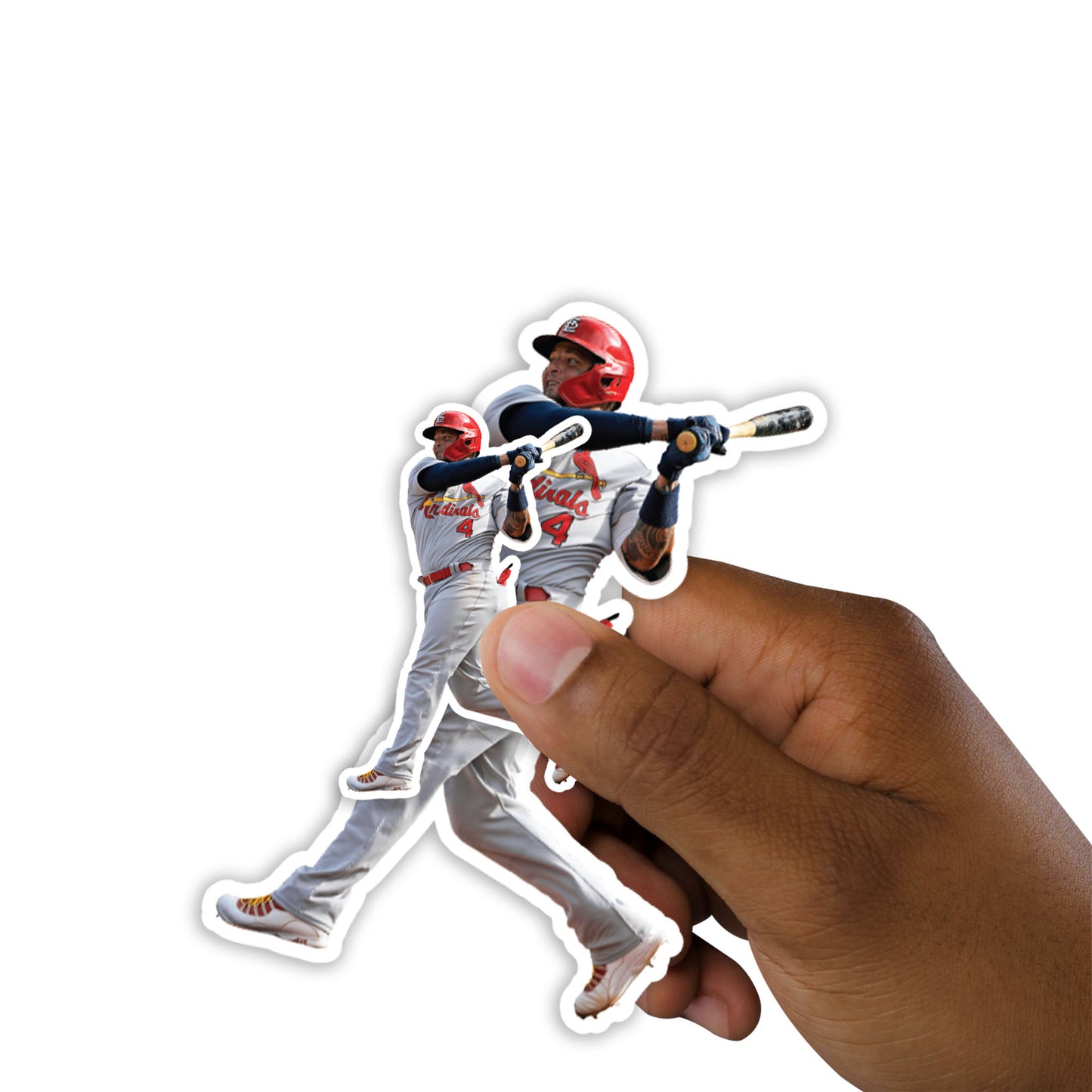 St. Louis Cardinals: Yadier Molina  Player Minis        - Officially Licensed MLB Removable     Adhesive Decal