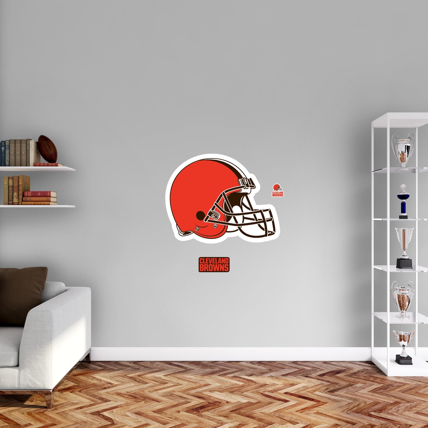Cleveland Browns:   Logo        - Officially Licensed NFL Removable     Adhesive Decal