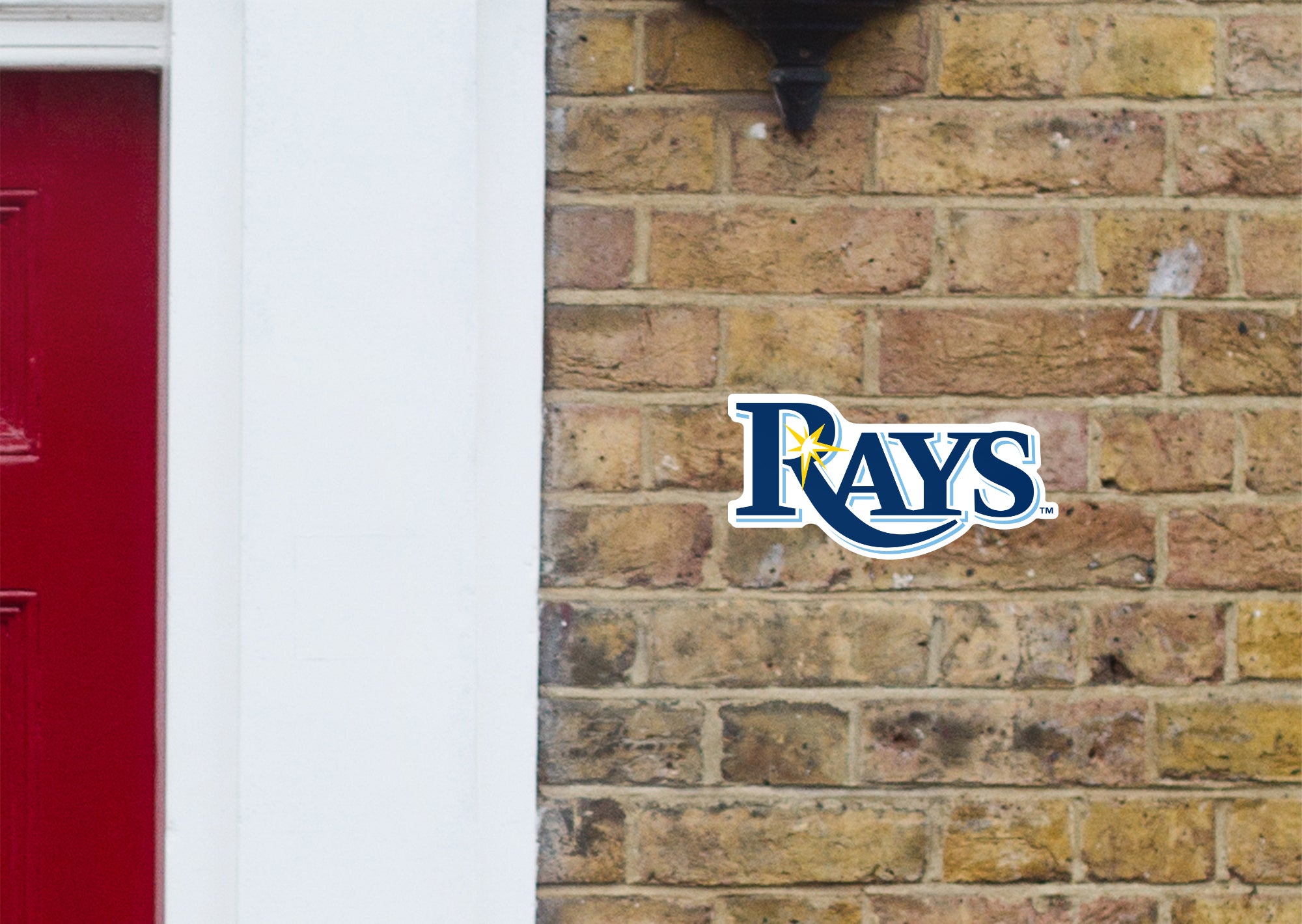 Tampa Bay Rays - Logo - Outdoor Wall Decals - Official MLB - Scratch R ...