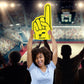 Utah Jazz:   Foam Finger   Foam Core Cutout  - Officially Licensed NBA    Big Head