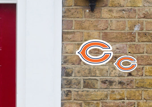 Chicago Bears:  Alumigraphic Logo Minis        - Officially Licensed NFL    Outdoor Graphic