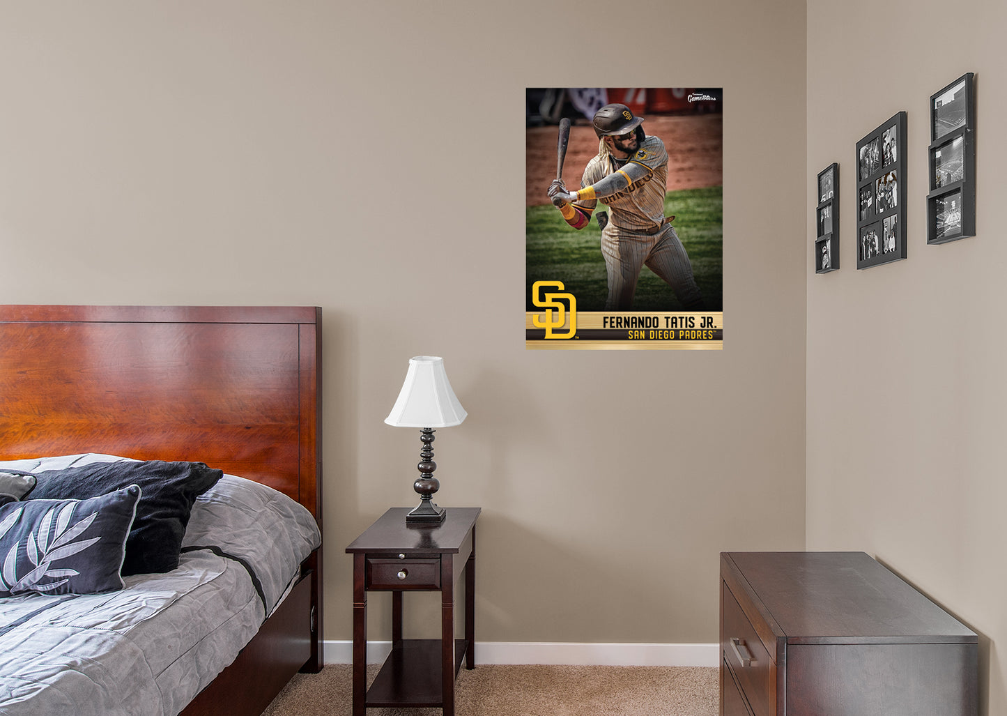Fernando Tatis JR Poster San Diego Padres MLB Canvas Wall Art Home