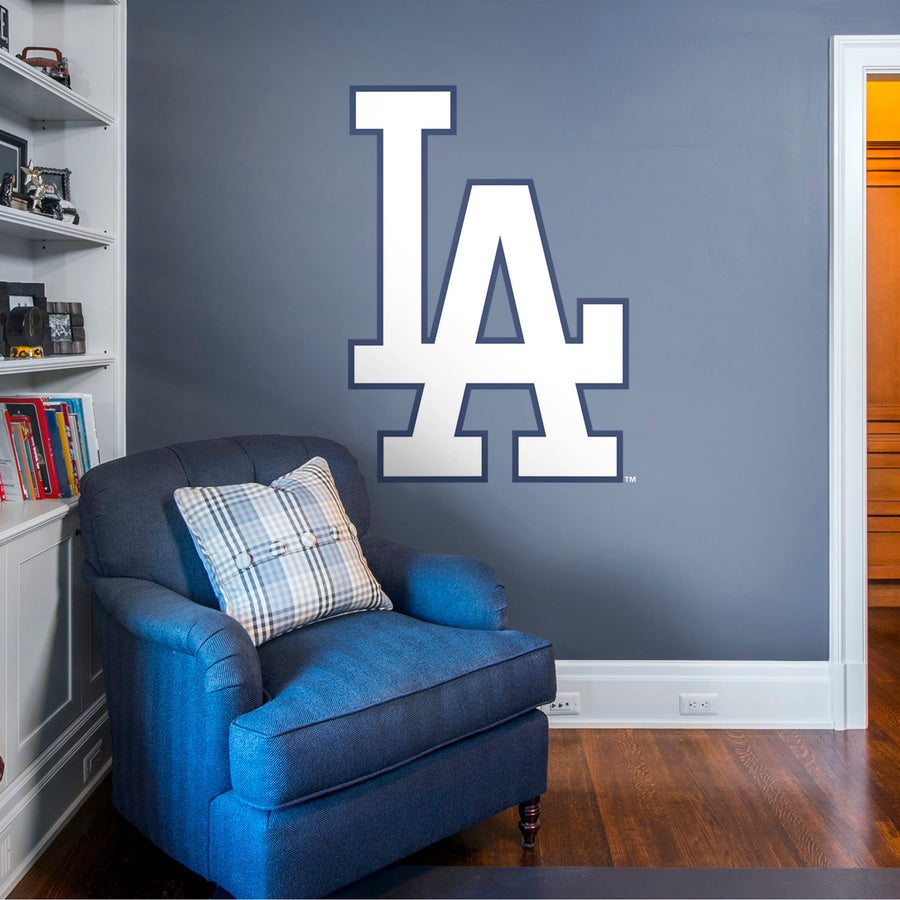 Los Angeles Dodgers - RealBig Alternate Logo Collection - Official MLB - Reusable Vinyl Wall Decals