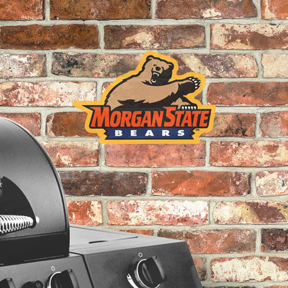 Morgan State Bears: Outdoor Logo - Officially Licensed NCAA Outdoor Graphic