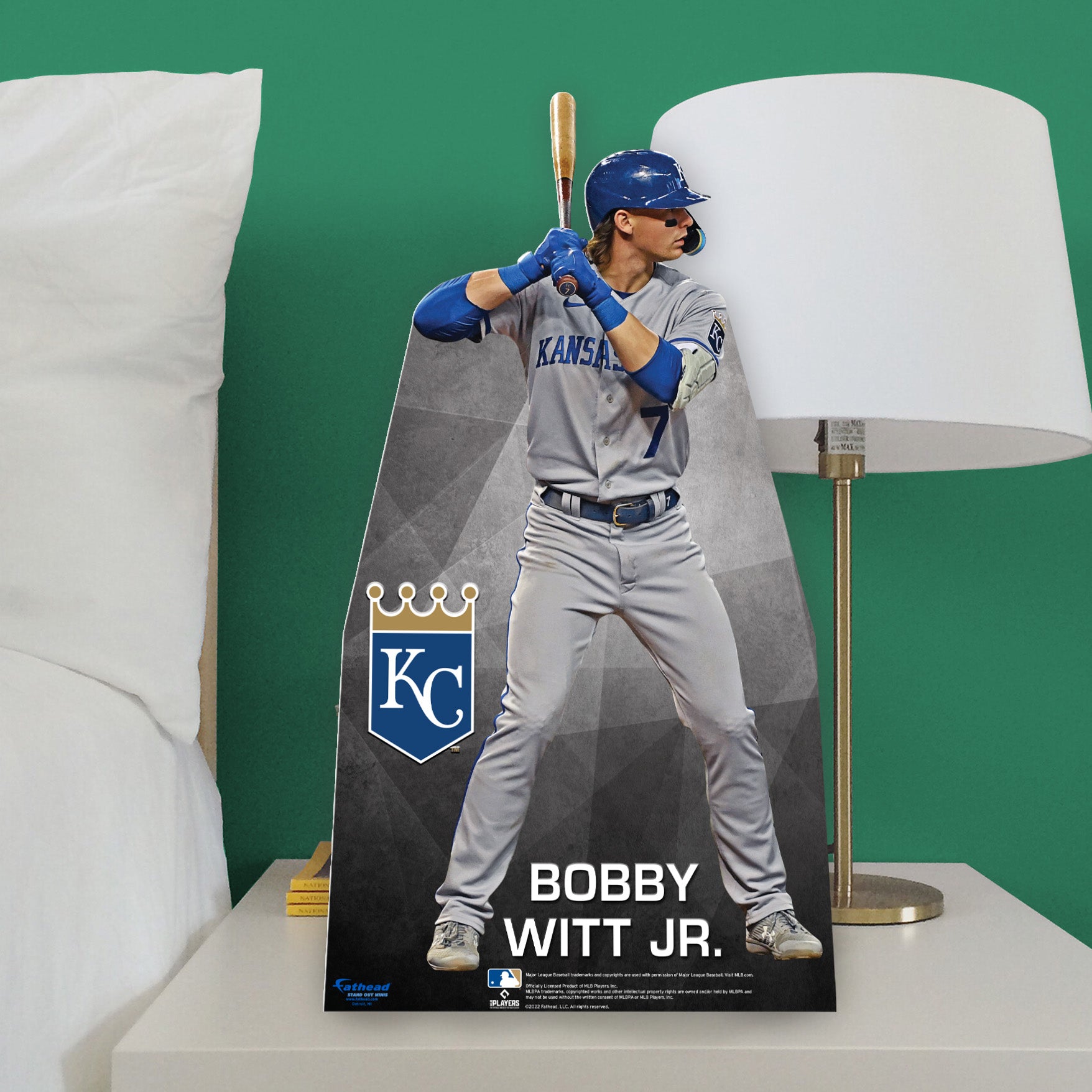 Kansas City Royals: Bobby Witt Jr. 2022 - Officially Licensed MLB Remo –  Fathead