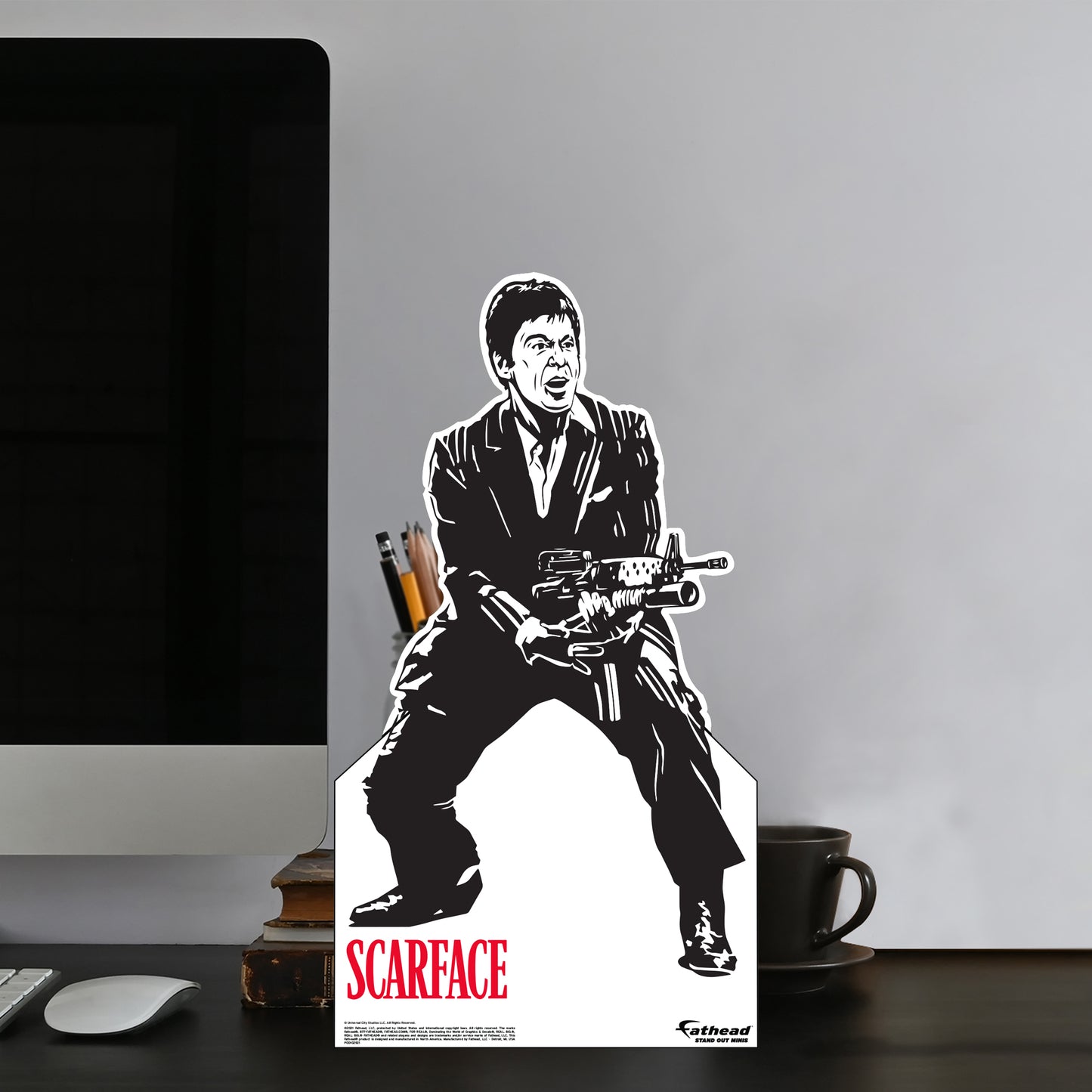 Scarface: Tony Montana Mini Cardstock Cutout - Officially Licensed NBC Universal Stand Out