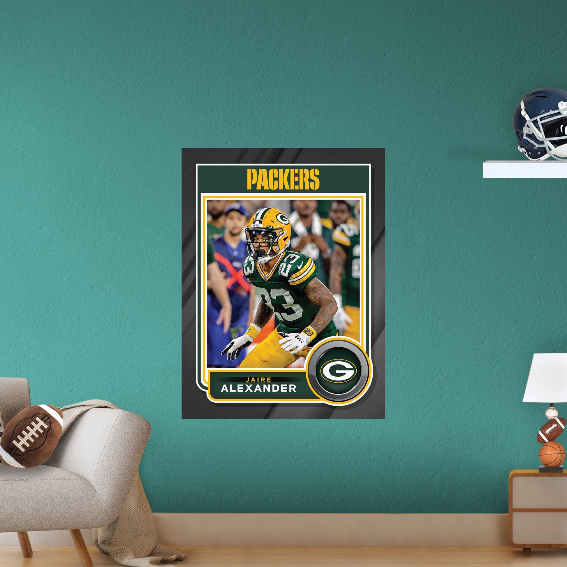 Lids Jaire Alexander Green Bay Packers 22.4'' x 34'' Players Only Poster