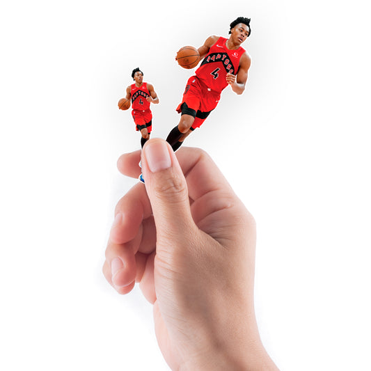 Sheet of 5 -Toronto Raptors: Scottie Barnes  MINIS        - Officially Licensed NBA Removable     Adhesive Decal