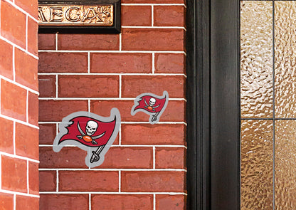 Tampa Bay Buccaneers:  Alumigraphic Logo Minis        - Officially Licensed NFL    Outdoor Graphic