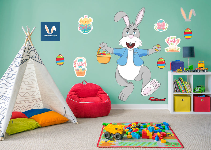 Life-Size Character + 10 Decals (51"W x 73"H)
