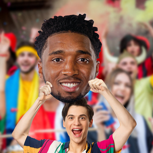 Cleveland Cavaliers: Donovan Mitchell 2022   Foam Core Cutout  - Officially Licensed NBPA    Big Head