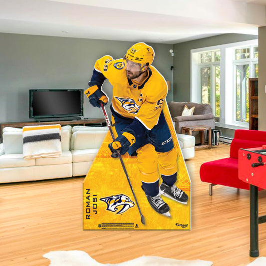 Nashville Predators: Roman Josi Life-Size Foam Core Cutout - Officially Licensed NHL Stand Out