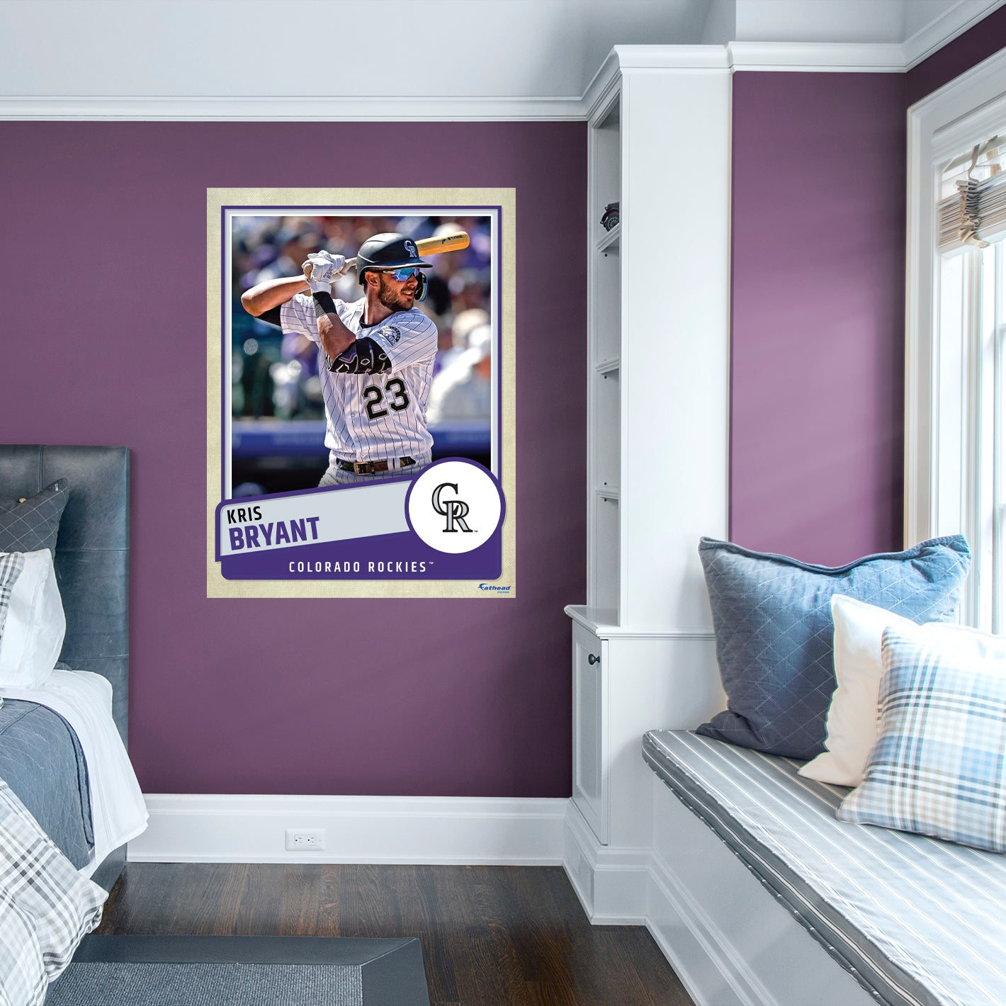 Colorado Rockies: Kris Bryant 2022 - Officially Licensed MLB Removable –  Fathead