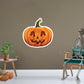 Halloween: Pumpkin Icon        -   Removable Wall   Adhesive Decal