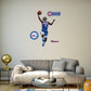 Philadelphia 76ers: Tyrese Maxey Layup        - Officially Licensed NBA Removable     Adhesive Decal