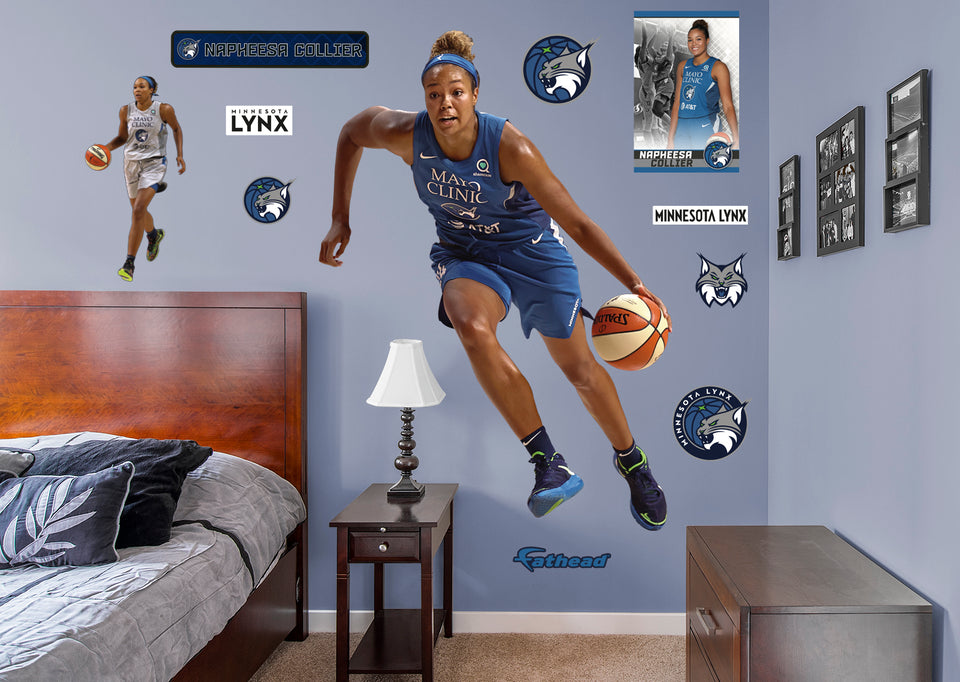 Life-Size Athlete +9 Decals  (50"W x 71"H)