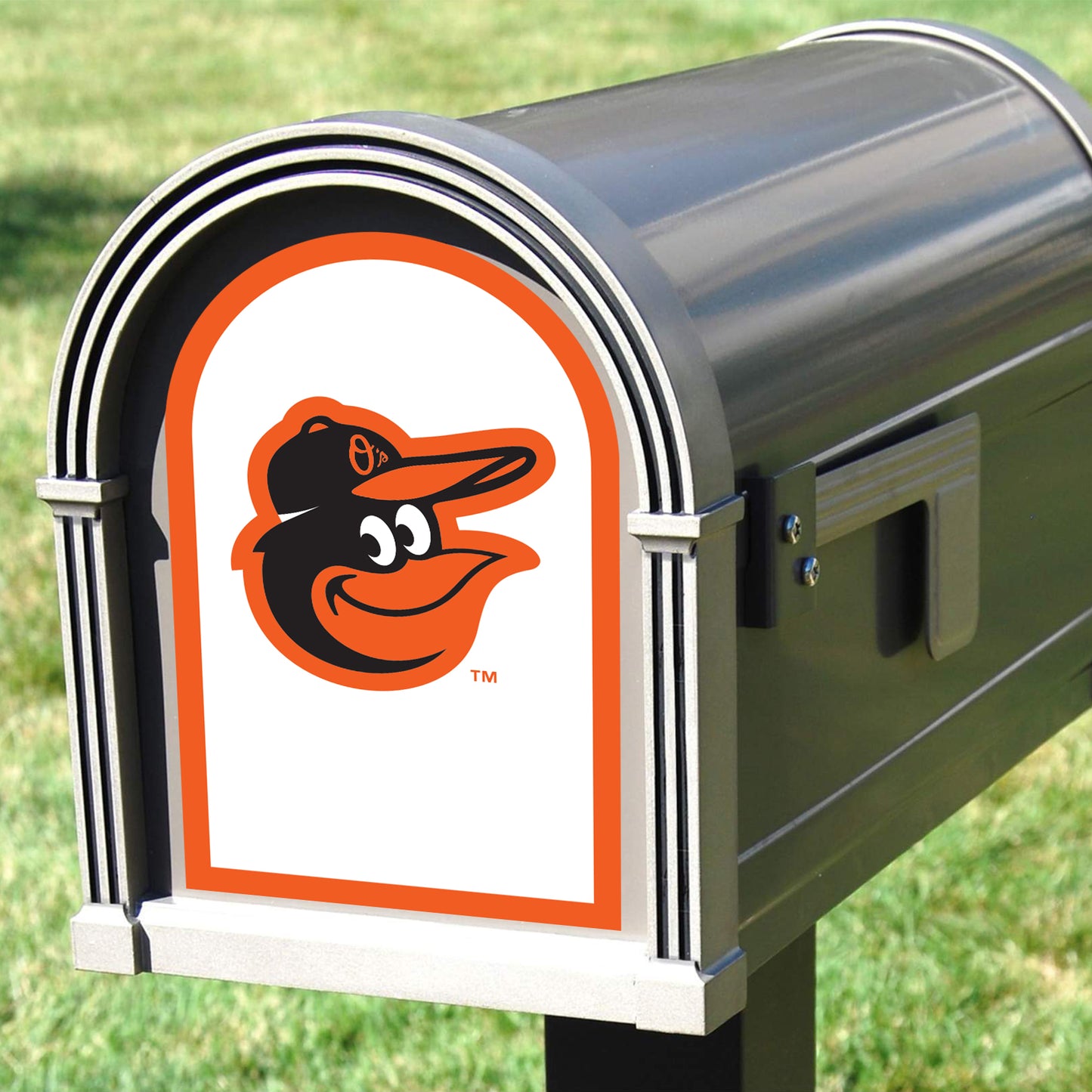 Baltimore Orioles: Mailbox Logo - Officially Licensed MLB Outdoor Graphic