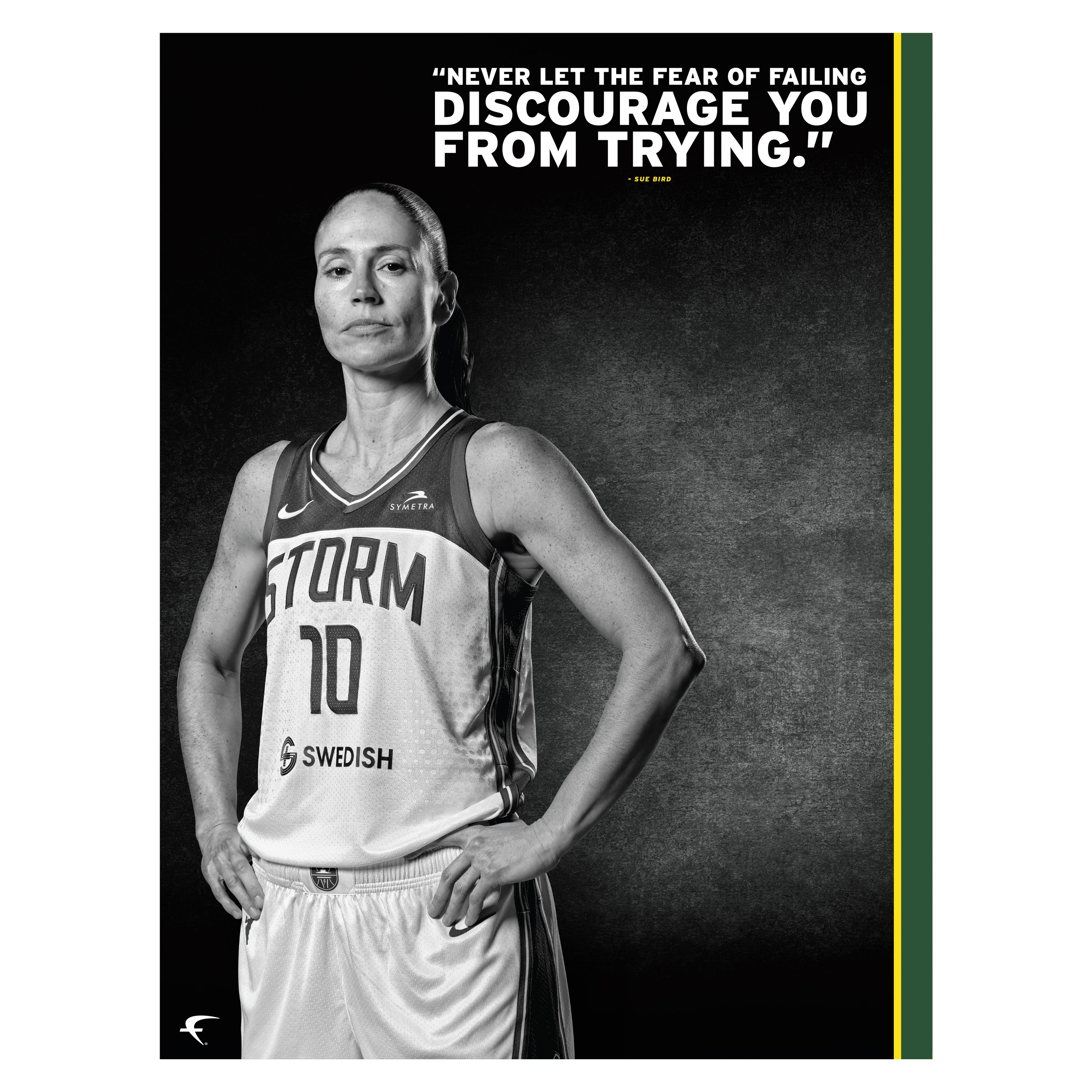 Seattle Storm: Sue Bird Inspirational Poster - Officially Licensed WNB –  Fathead