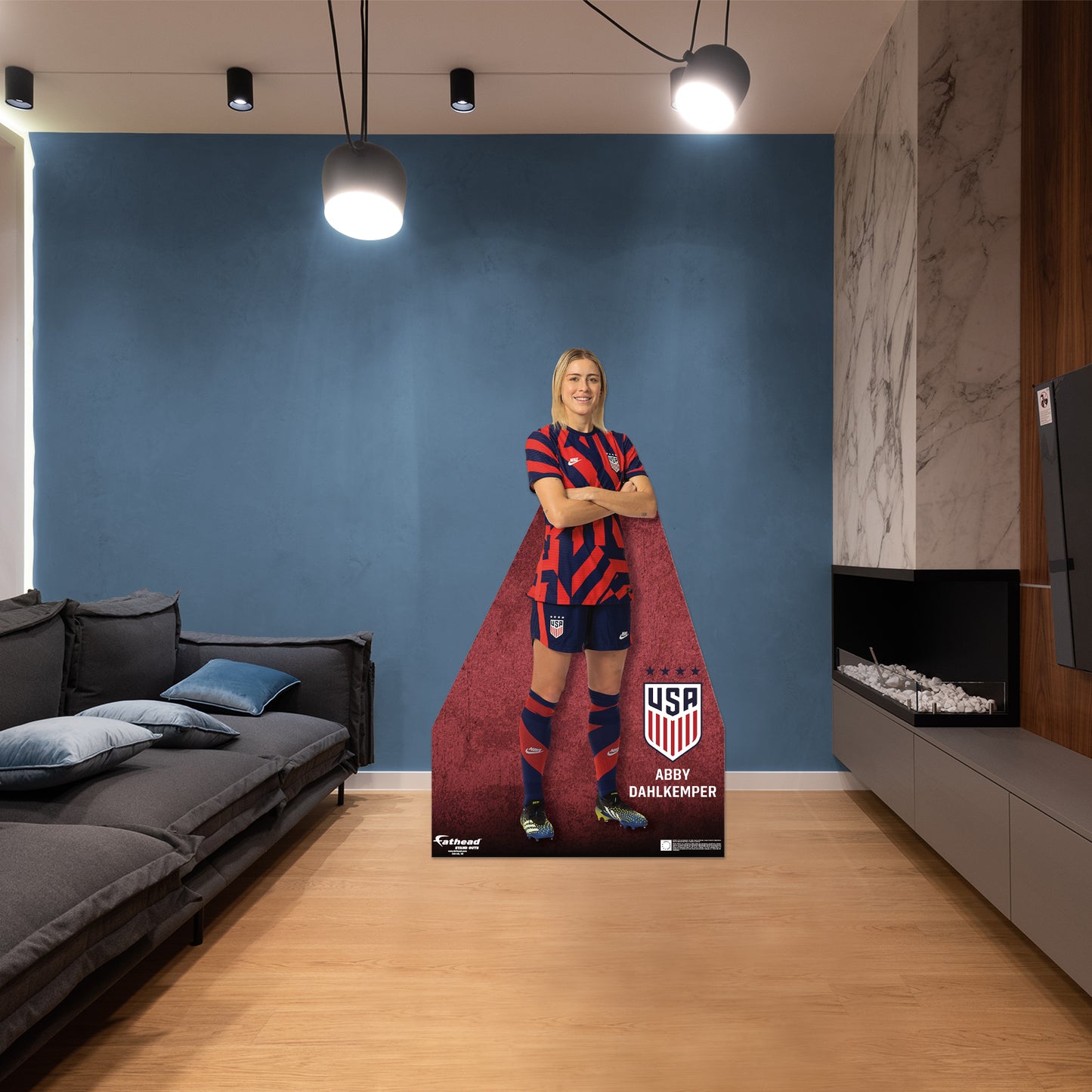 Abby Dahlkemper Life-Size Foam Core Cutout - Officially Licensed USWNT Stand Out