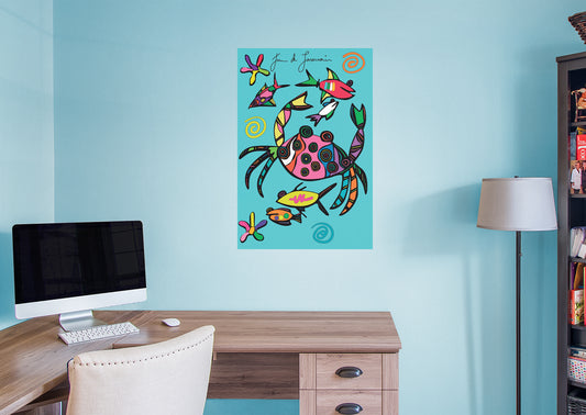 Dream Big Art:  Sea Life Mural        - Officially Licensed Juan de Lascurain Removable Wall   Adhesive Decal