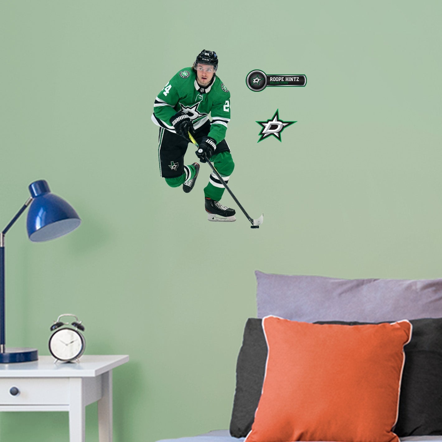 Dallas Stars: Roope Hintz - Officially Licensed NHL Removable Adhesive Decal