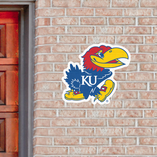 Kansas Jayhawks:   Outdoor Logo        - Officially Licensed NCAA    Outdoor Graphic