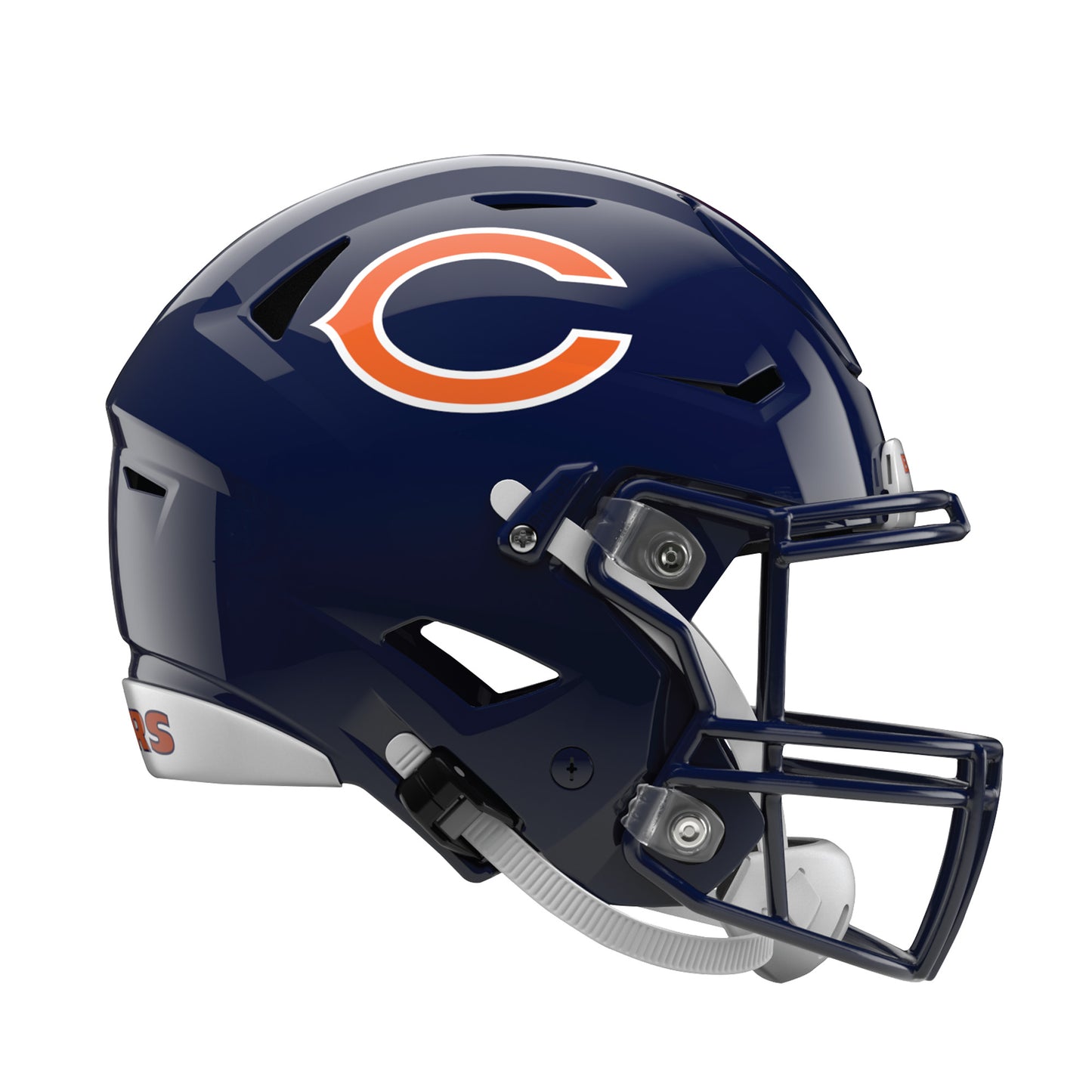 NFL Chicago Bears Logo Helmet Magnet (Pack of 1)