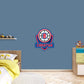 Los Angeles Clippers: Badge Personalized Name - Officially Licensed NBA Removable Adhesive Decal