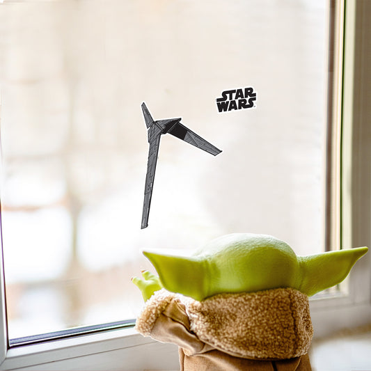 T16 Skyhopper_vector Window Clings        - Officially Licensed Star Wars Removable Window   Static Decal