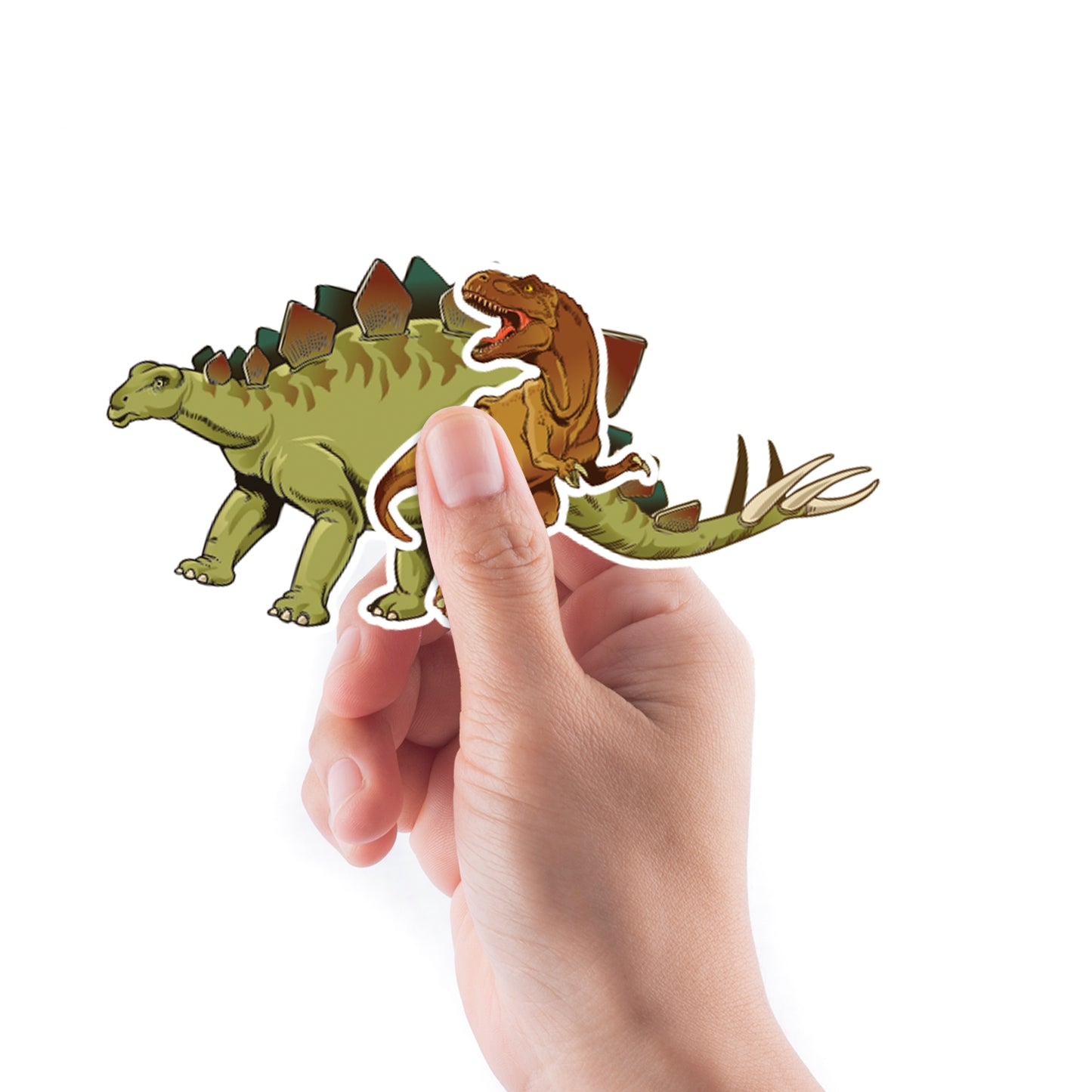 Sheet of 5 -Dinosaur: Dinosaur Minis        -   Removable    Adhesive Decal