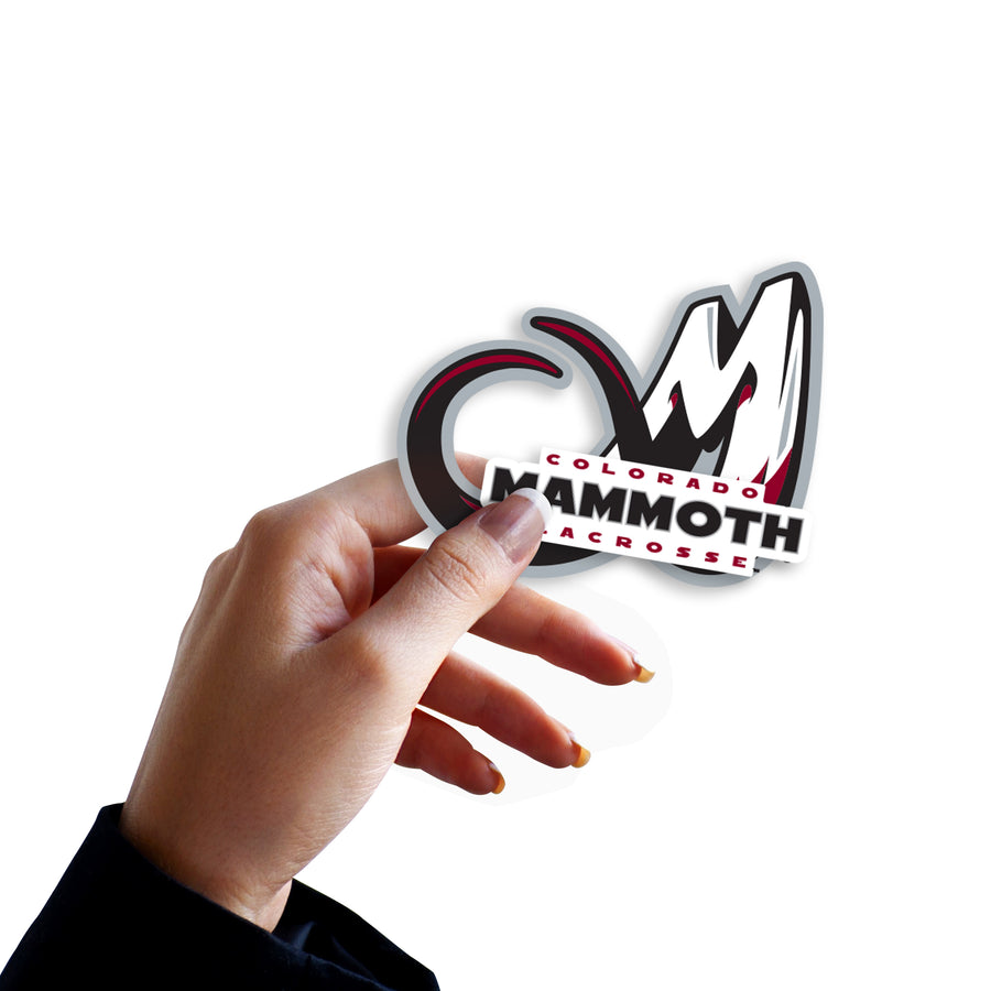 Colorado Mammoth: Logo Minis - Officially Licensed NLL Removable Adhesive Decal