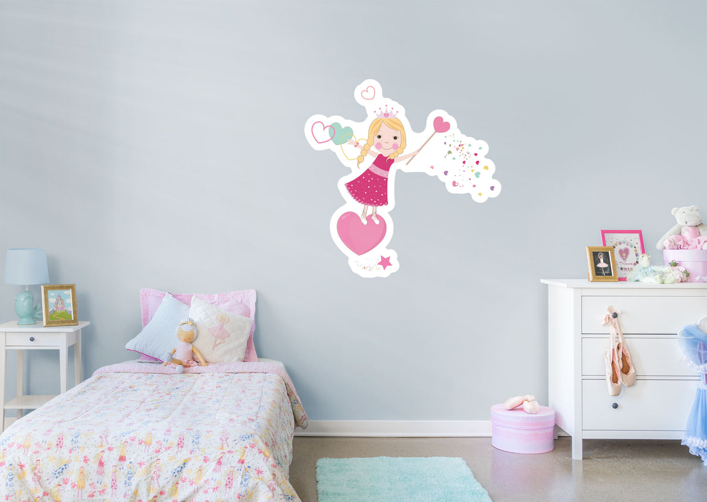 Nursery:  Hearts Icon        -   Removable     Adhesive Decal