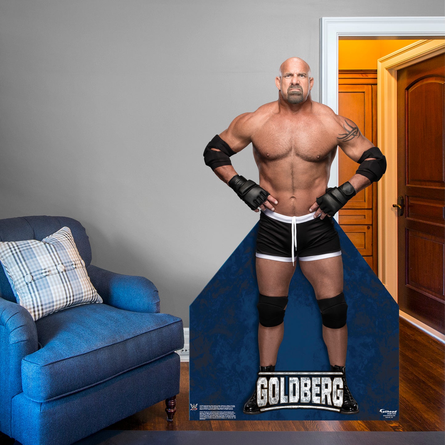 Goldberg    Foam Core Cutout  - Officially Licensed WWE    Stand Out