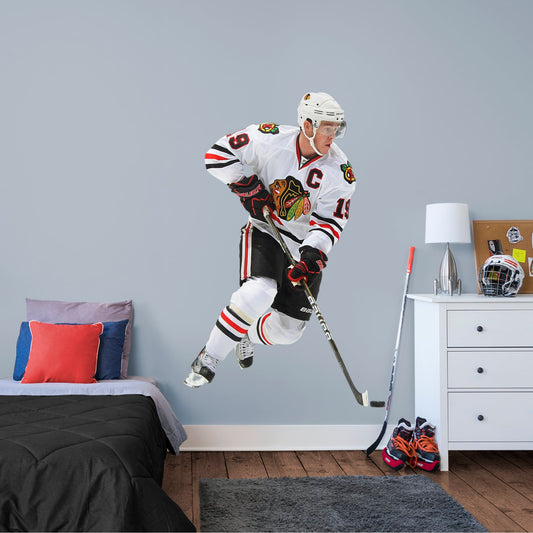 Jonathan Toews: No.19 - Officially Licensed NHL Removable Wall Decal