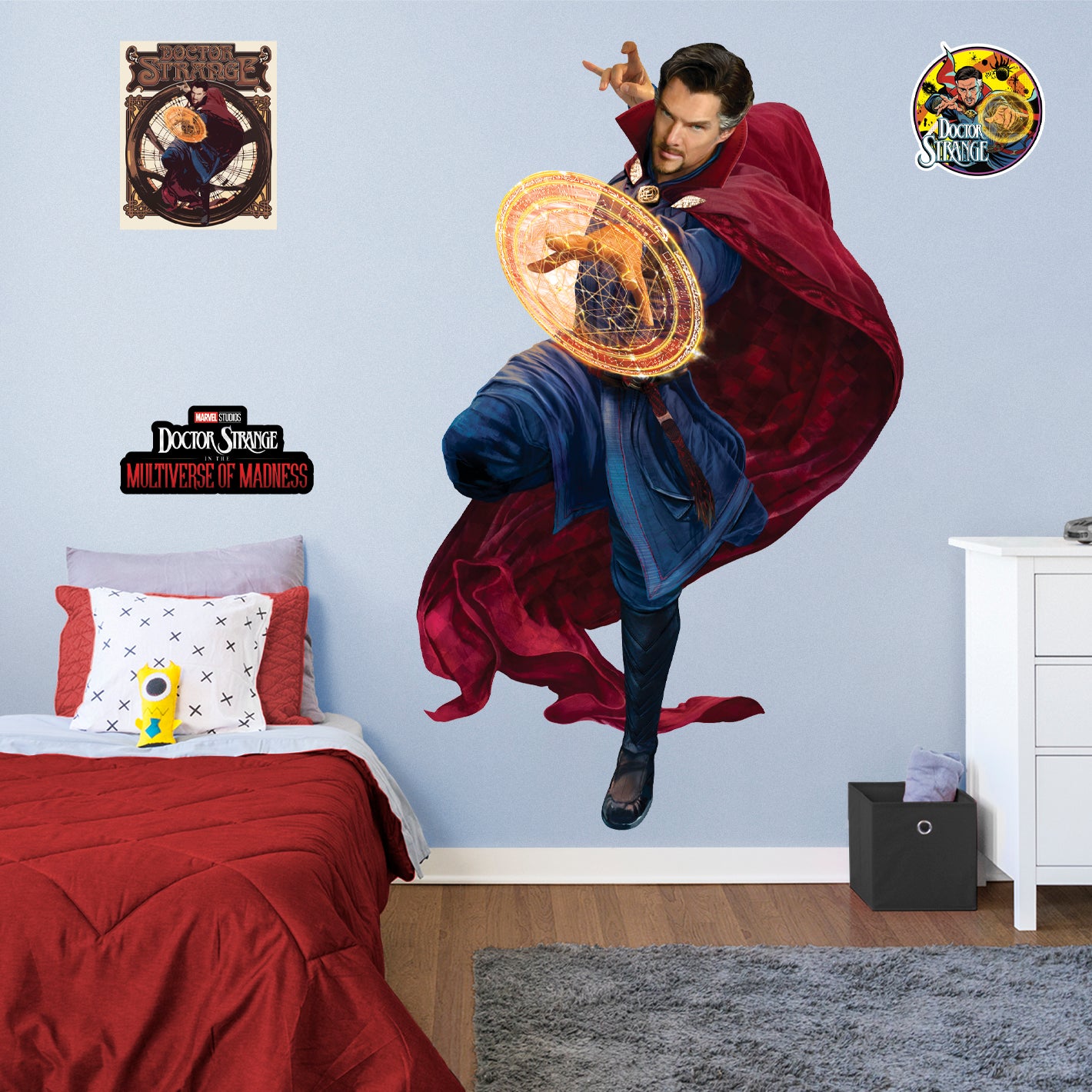 Doctor Strange 2: In the Multiverse of Madness: Doctor Strange RealBig        - Officially Licensed Marvel Removable     Adhesive Decal