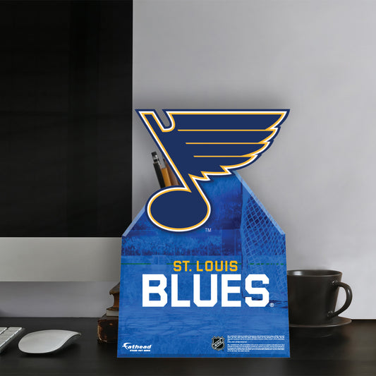 St. Louis Blues:  2022 Logo  Mini   Cardstock Cutout  - Officially Licensed NHL    Stand Out