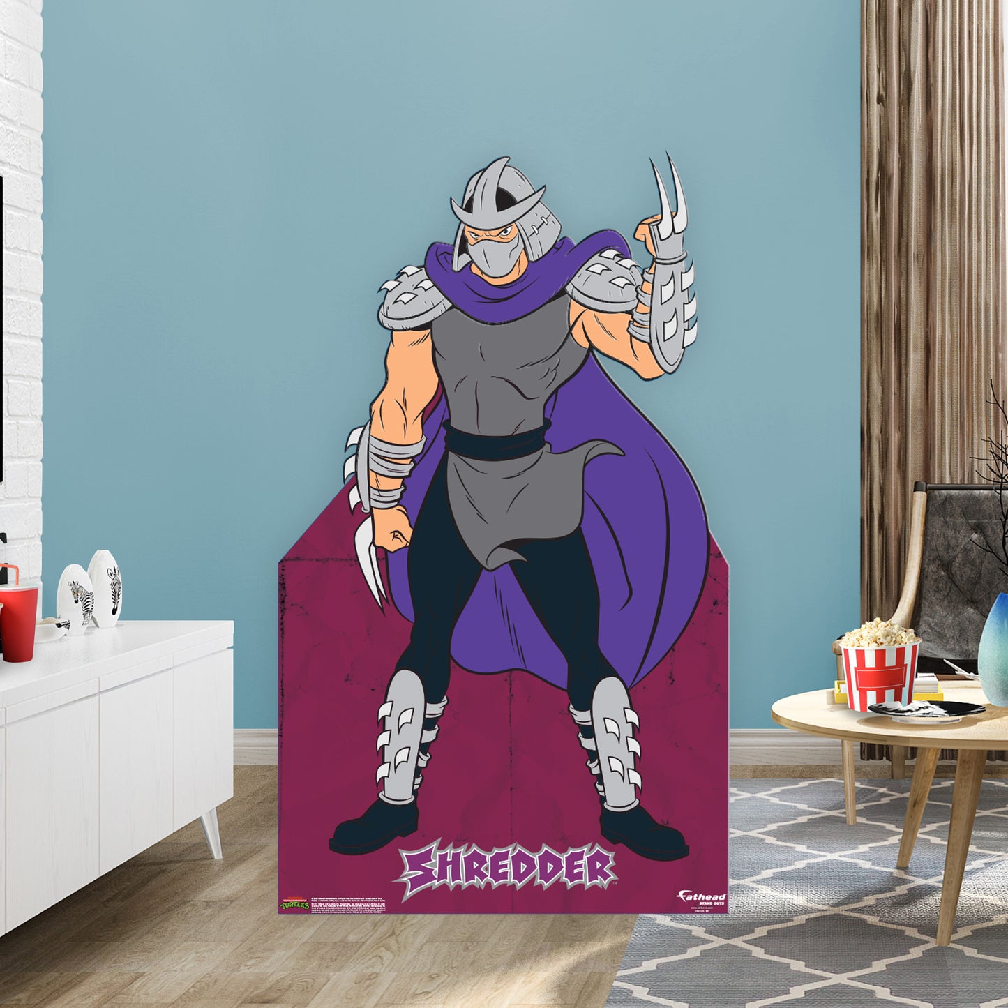Teenage Mutant Ninja Turtles: Shredder Life-Size   Foam Core Cutout  - Officially Licensed Nickelodeon    Stand Out
