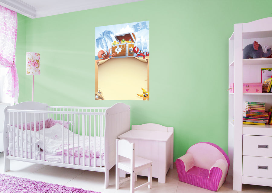 Nursery:  Treasure Dry Erase        -   Removable Wall   Adhesive Decal