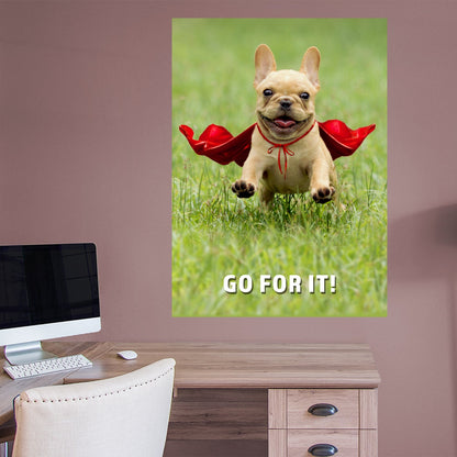Avanti Press: Go For It Mural - Removable Adhesive Decal