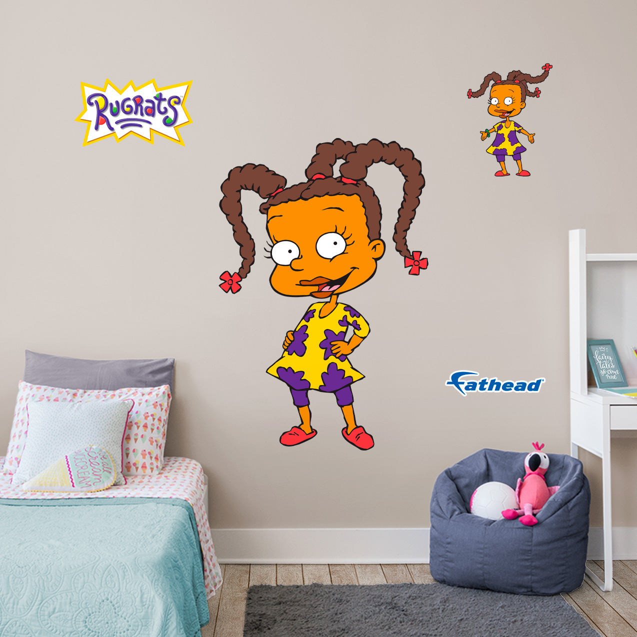 Giant Character +3 Decals  (35"W x 52"H) 