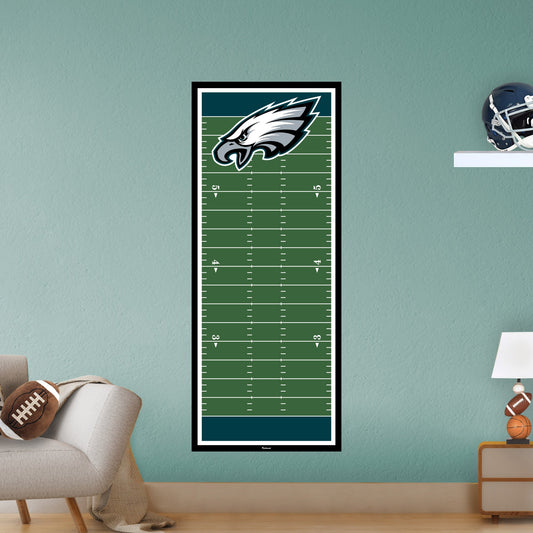 Philadelphia Eagles: Growth Chart - Officially Licensed NFL Removable Adhesive Decal