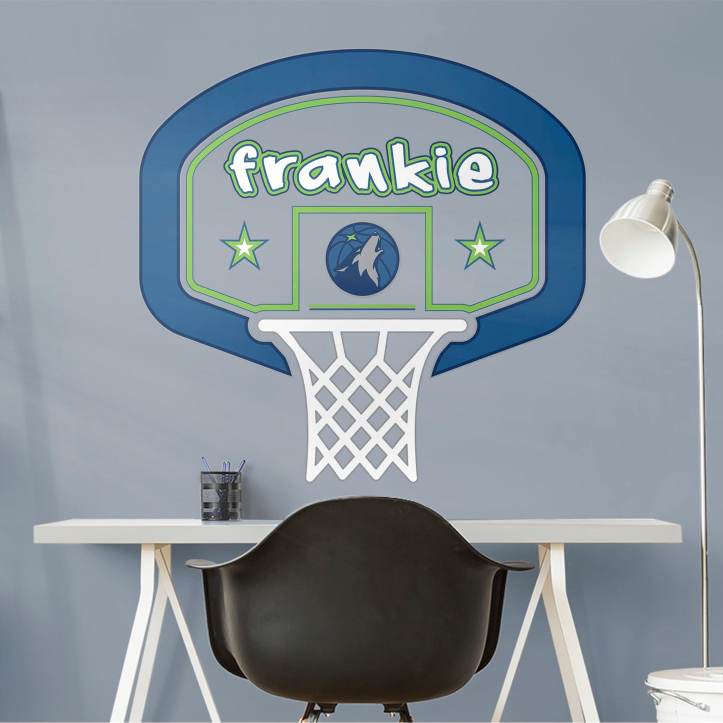 Minnesota Timberwolves: Personalized Name - Officially Licensed NBA Transfer Decal