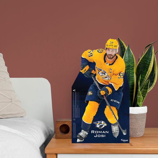 Nashville Predators: Roman Josi   Mini   Cardstock Cutout  - Officially Licensed NHL    Stand Out