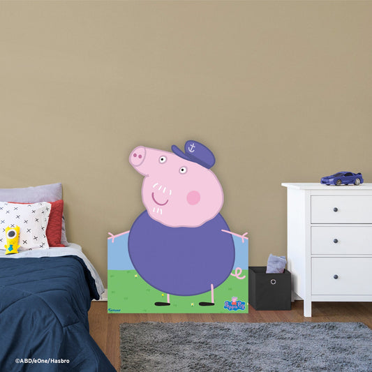 Peppa Pig: Grandpa Stand out Life-Size Foam Core Cutout - Officially Licensed Hasbro Stand Out